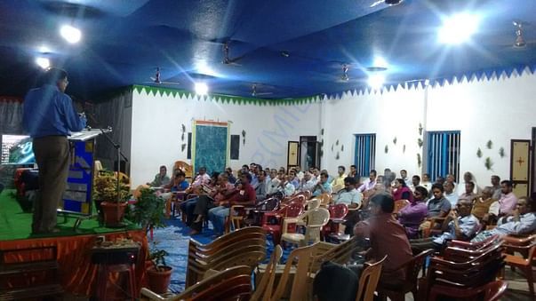 local team meetings in progress