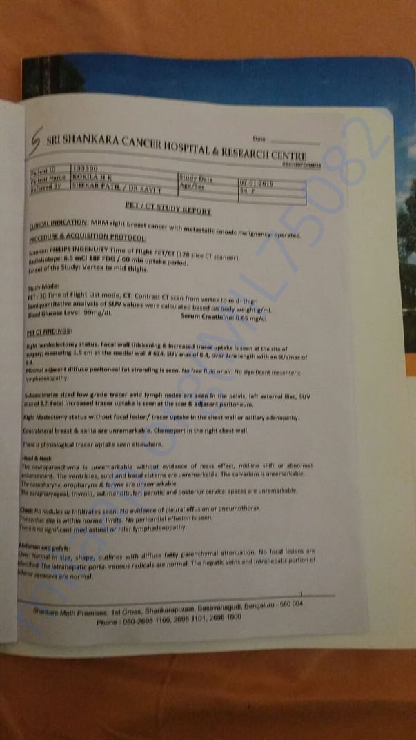 Estimation,petcity,Biopsy,Discharge Summery