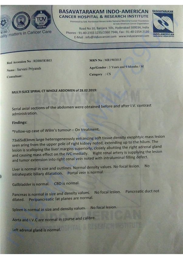 Medical Report