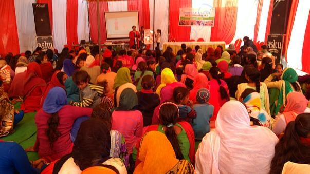 Freed distribution of sanitary pads cum awareness camp