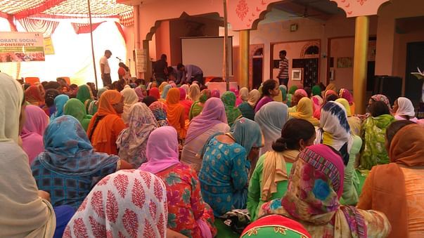 Mesntrual hygiene awareness cum free sanitary pads distribution camp