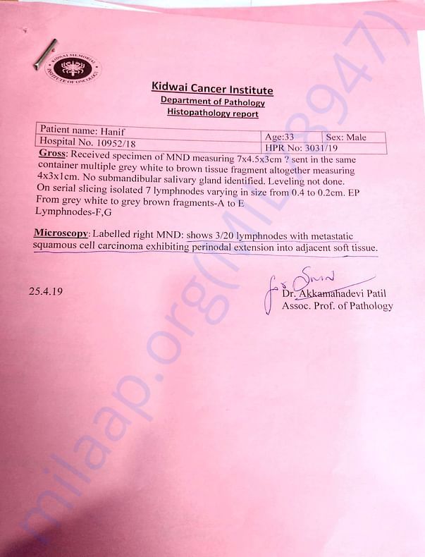 Reports and diagnosed