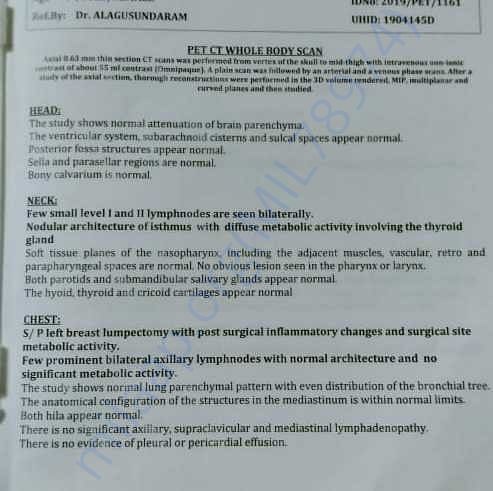 Medical Report