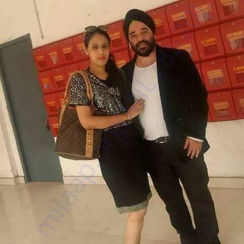 Kirandeep with her husband