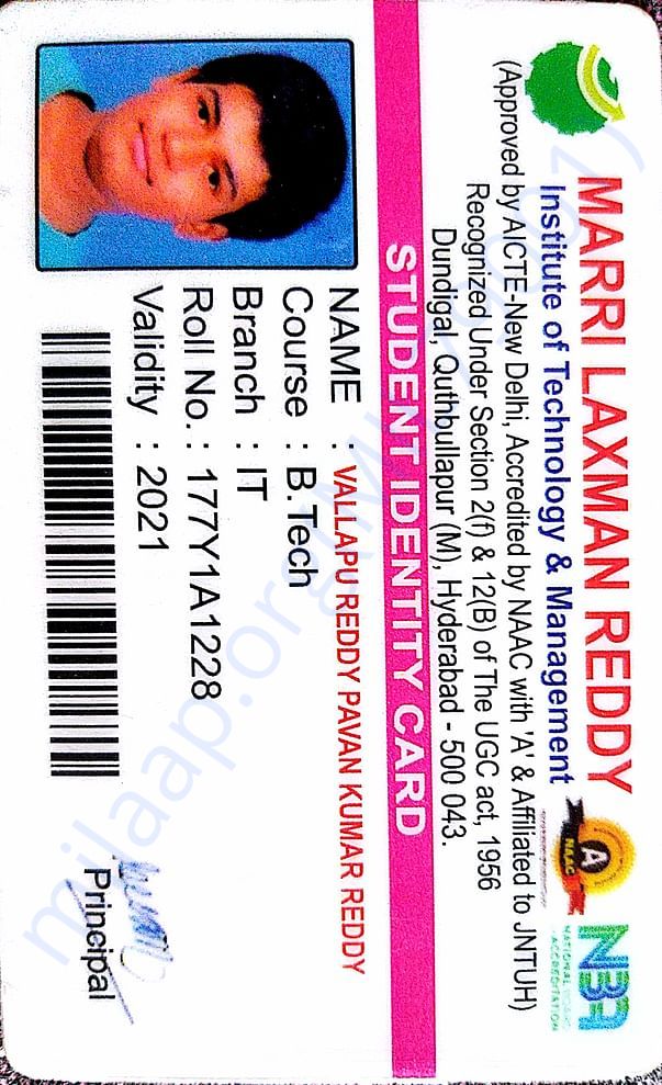 Identity card
