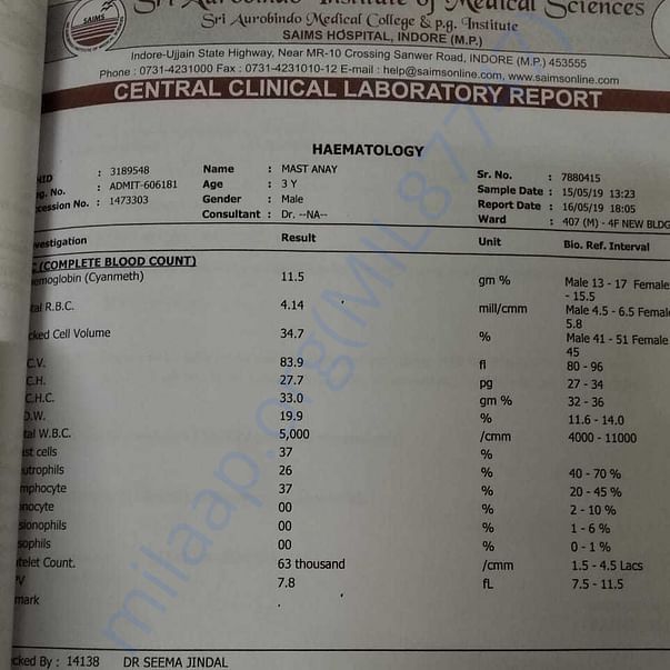 Medical Report