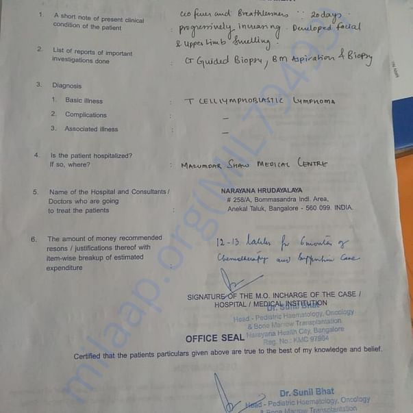 Medical Report