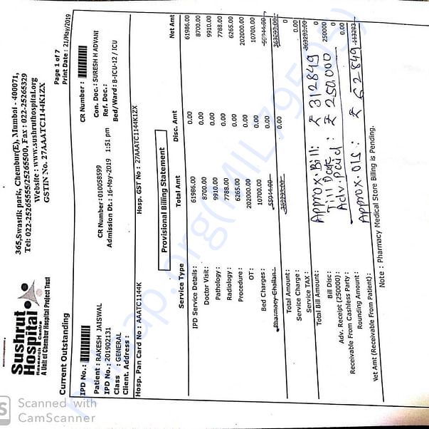 Medical Bill