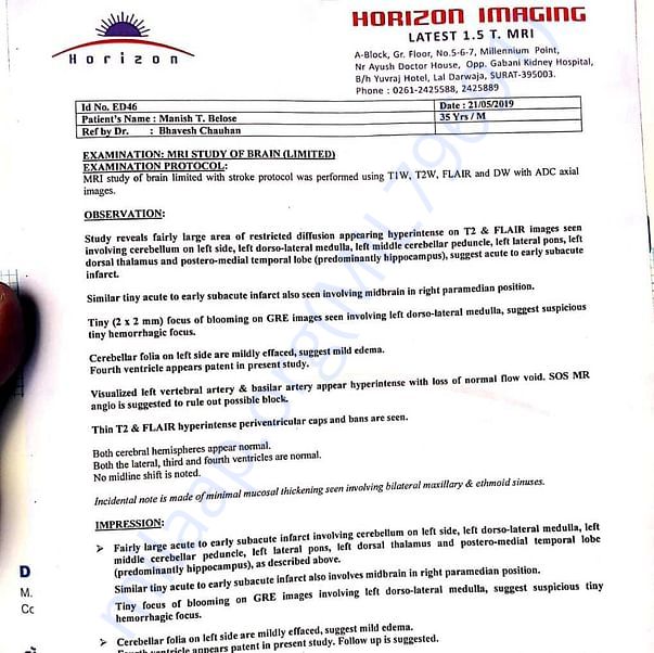 Medical Report
