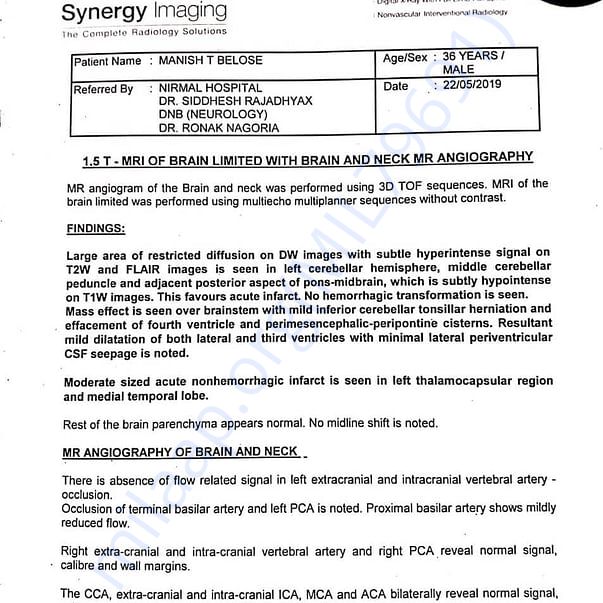 Medical Report