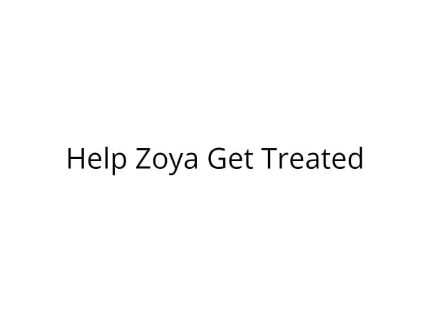 Save Zoya's Life