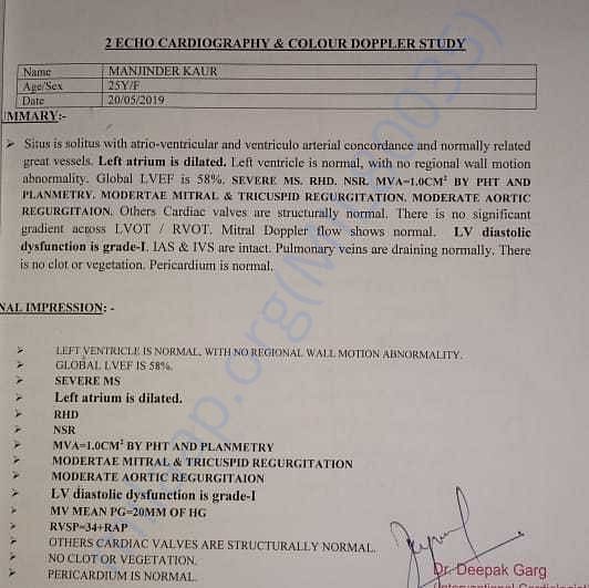 Medical Report