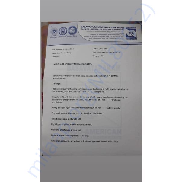 Medical Report