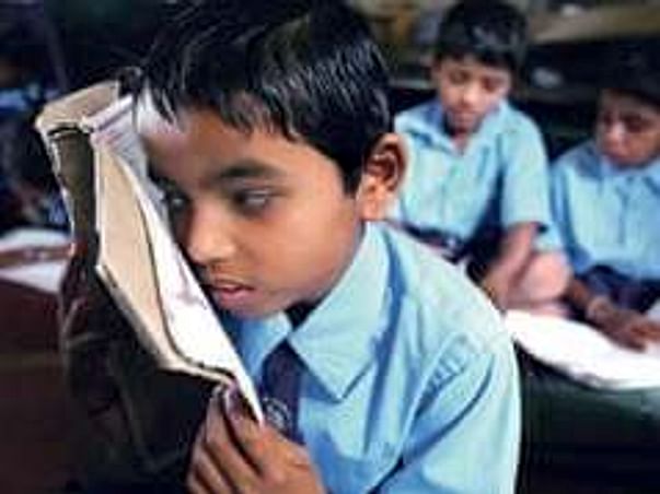 Blind children skill development program