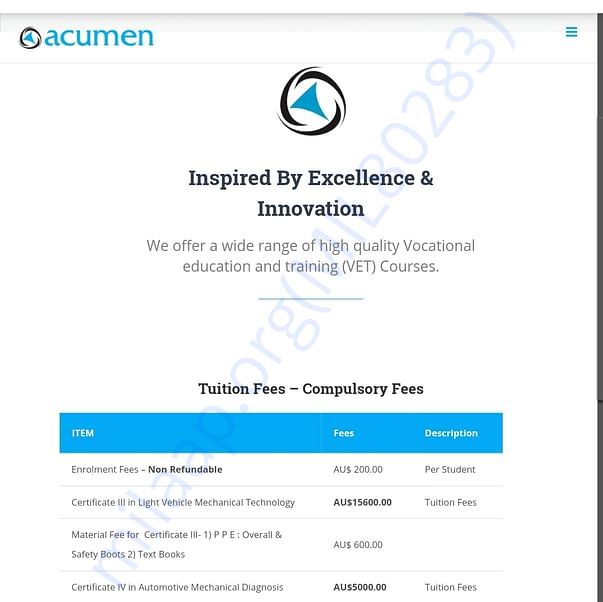 Estimation Letter
