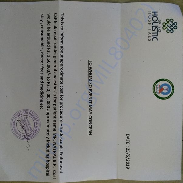 Estimation Letter
