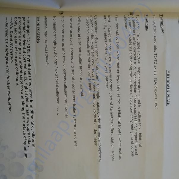 Medical Report