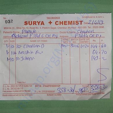 Medical Bill