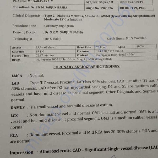 Medical Report