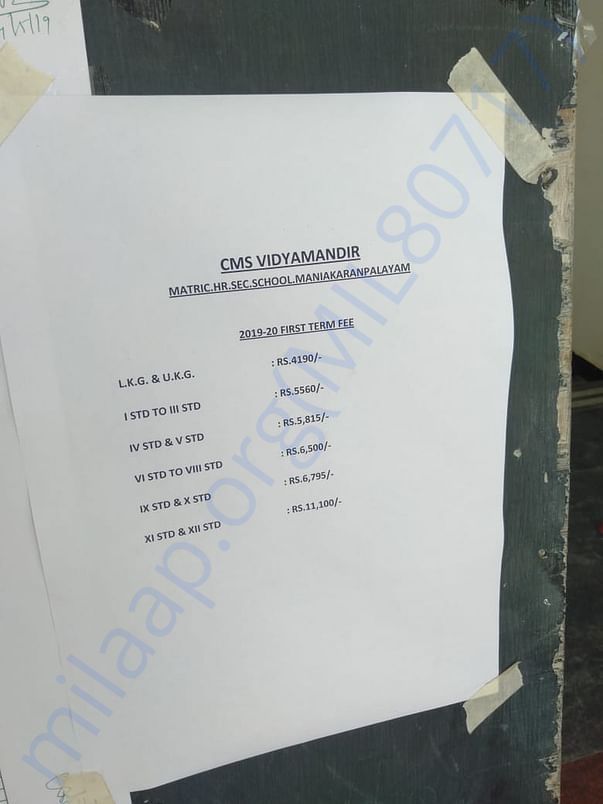Fee Structure