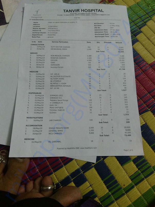 Medical Bill