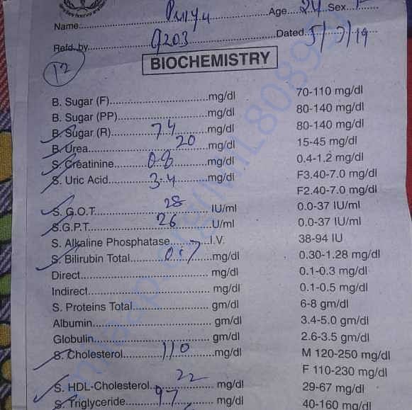 Medical Report