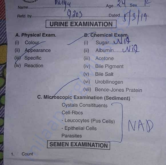 Medical Report
