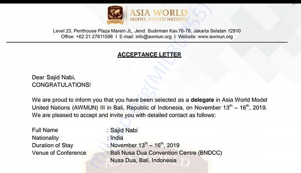 Letter
