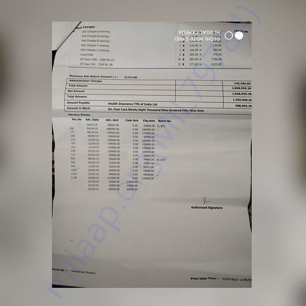 Page 4 updated bill till 25th may 2019