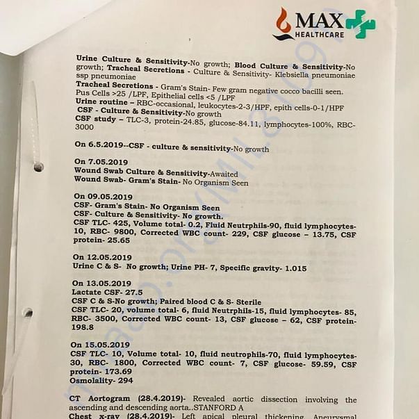 Medical Report