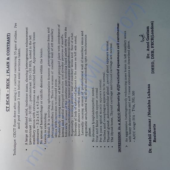Medical Report