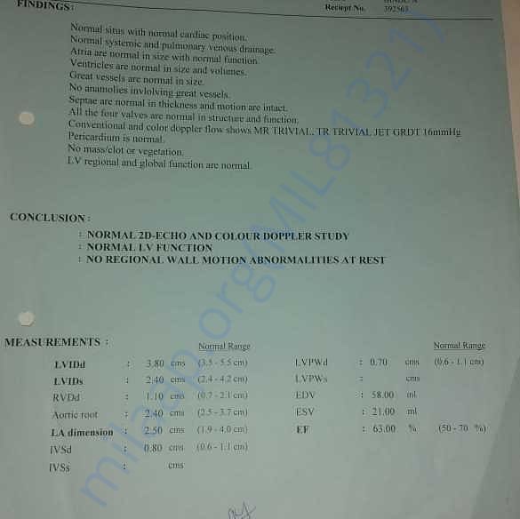 Medical Report