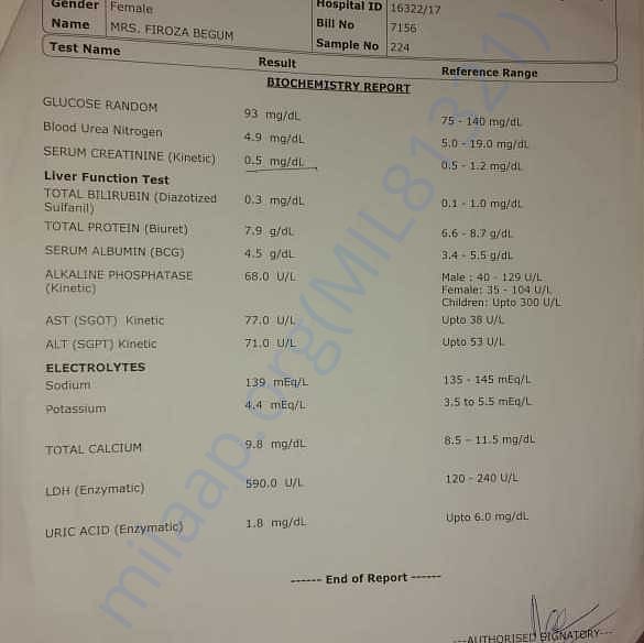 Medical Report