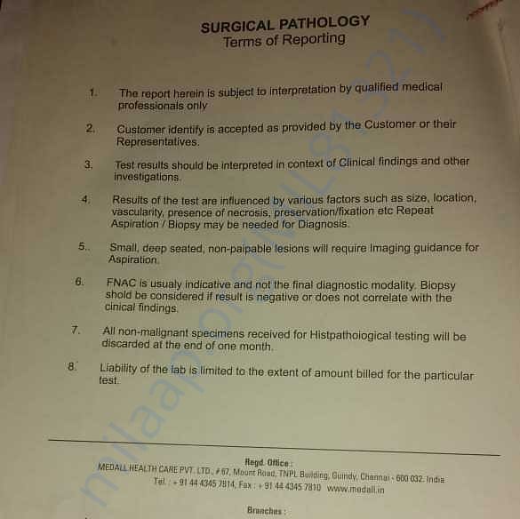 Medical Report