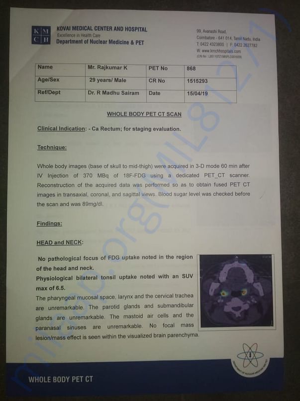 Medical report