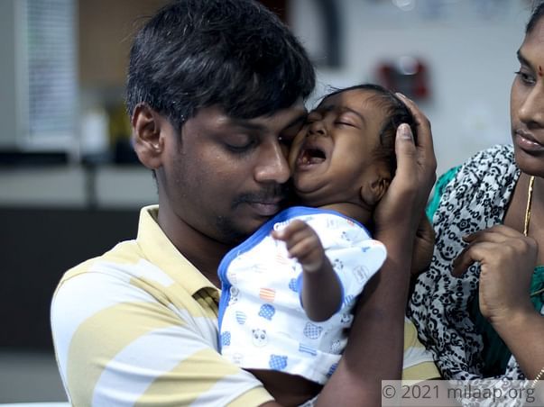 Help 5 months aged baby Sri divnesh undergo liver transplant