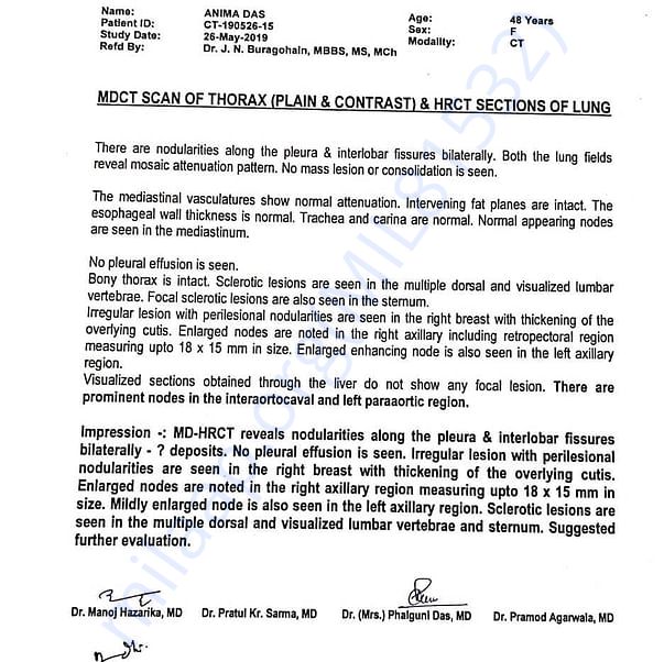 Medical Report