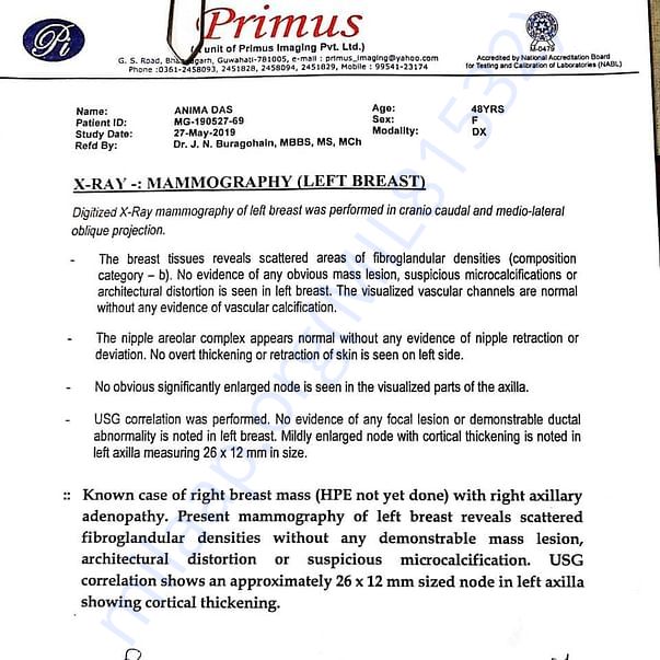 Medical Report