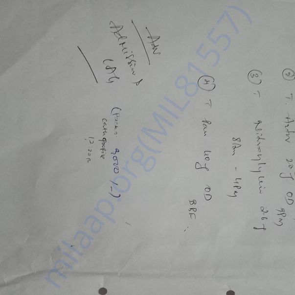 Admission letter
