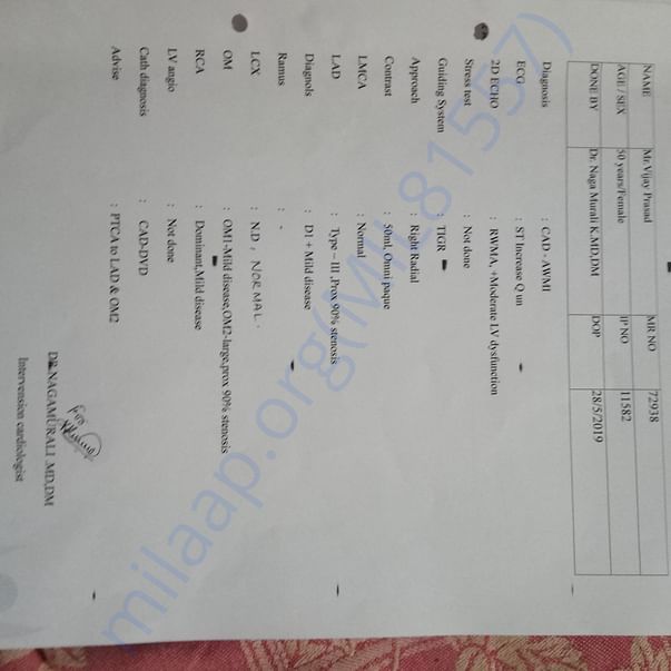 Medical Report