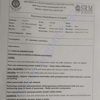 Medical Report
