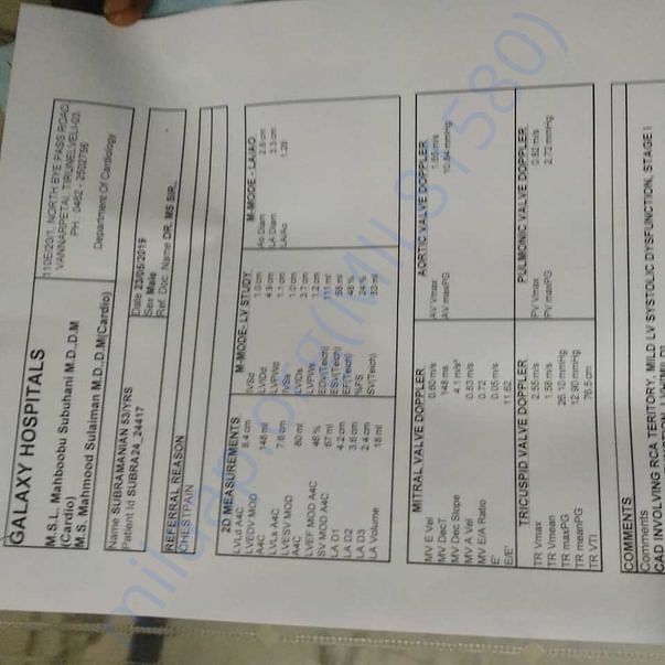 Medical Report