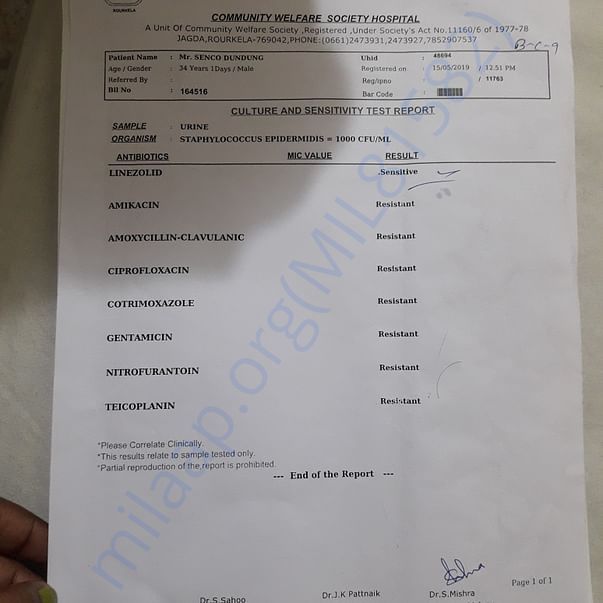 Medical Report