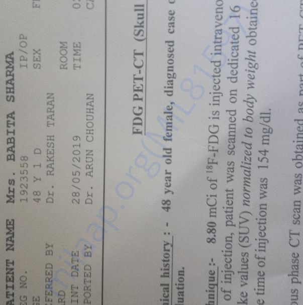 Medical Report