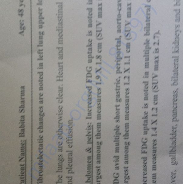 Medical Report