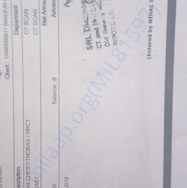 Medical Bill