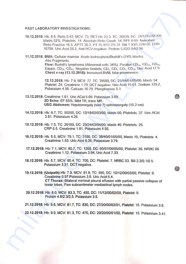Diagnosis Report