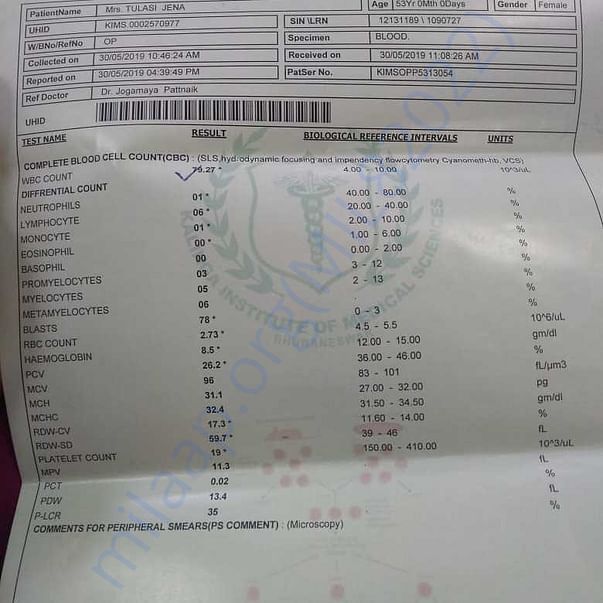Medical Report