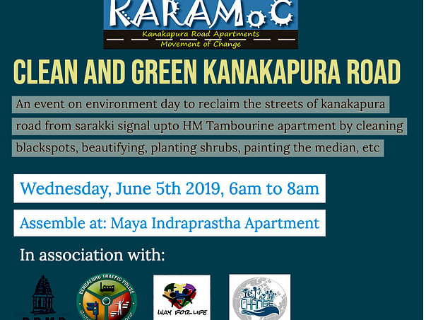 KARAMoC - Kanakapura Road Environmental Day Cleanathon and Plantation