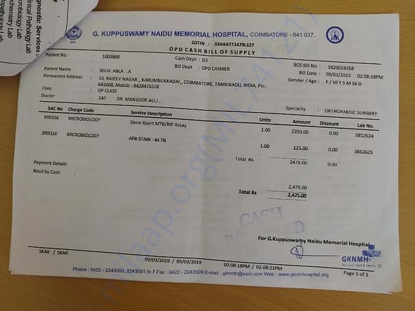 Abla - Treatment Bills